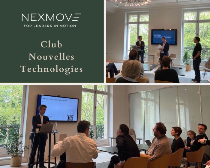 Intervention Nexmove club Nouvelles Technologies