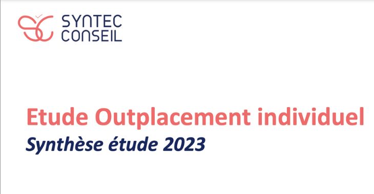 Etude 2023 Syntec Outplacement individuel